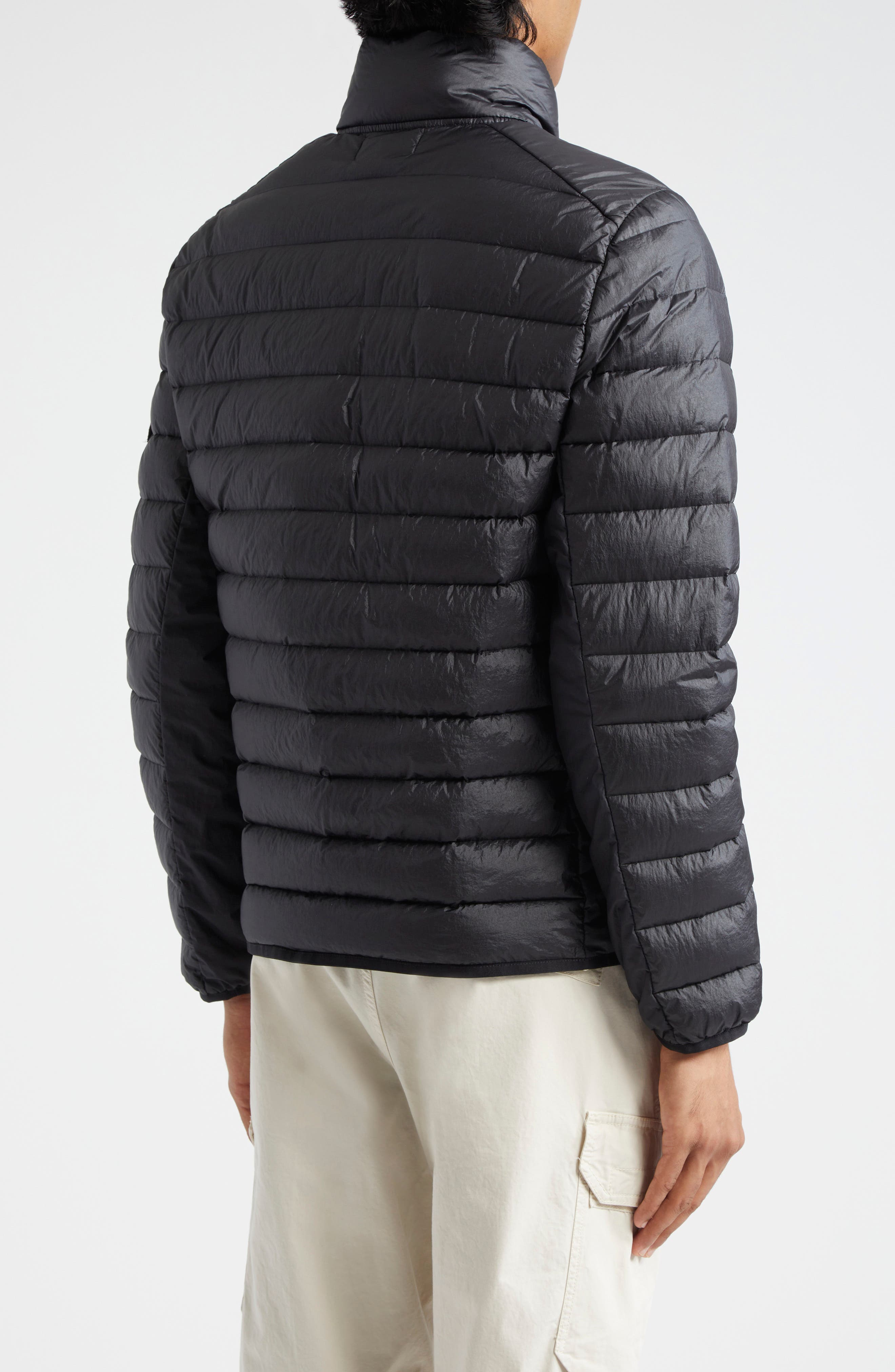 Quiilted Nylon Down Puffer Jacket - image 2