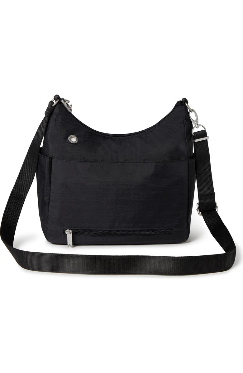 BAGGALLINI Securtex Anti-Theft Free Time Crossbody Bag, Alternate, color, Black