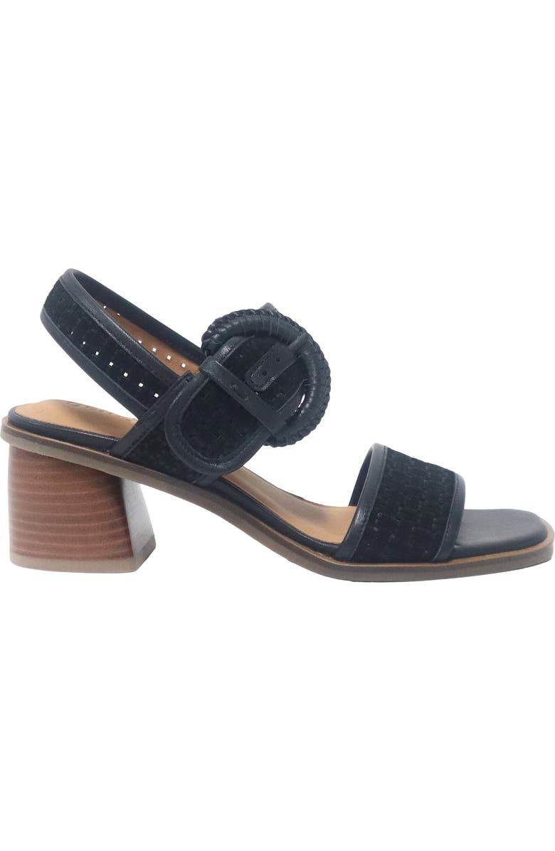 Gentle Souls Mystic Slingback Block Heel Sandal, Alternate, color, Black Suede