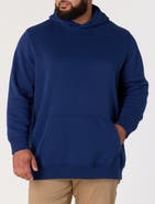 True Nation by DXL Big & Tall Broken-In Fleece Hoodie