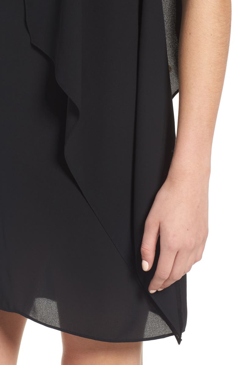 Chelsea28 Flutter Overlay Shift Dress, Alternate, color,