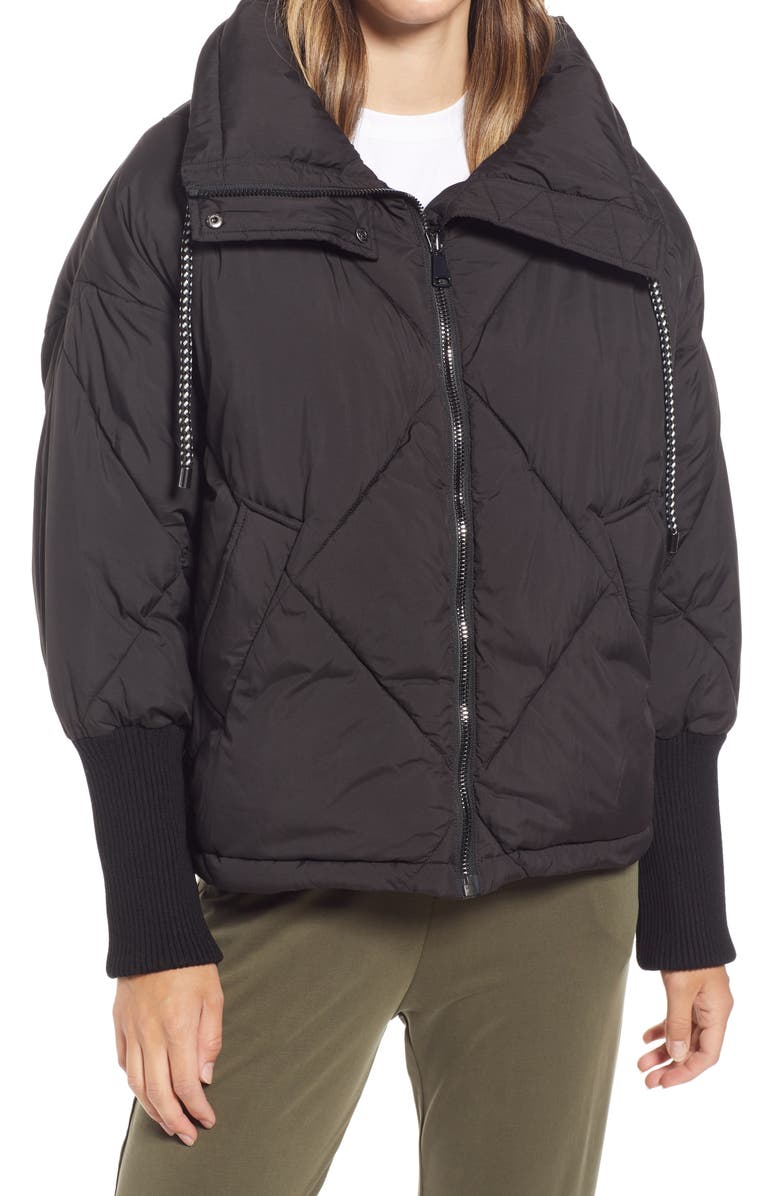 Nordstrom Diamond Quilted Puffer Jacket, Alternate, color,