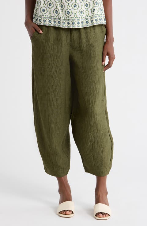 Drawstring Lantern Pants