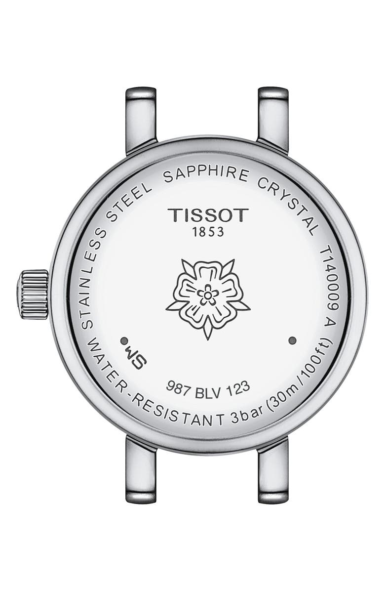 Tissot Lovely Round Mother-of-Pearl Bracelet Watch, 19.5mm, Alternate, color, 
