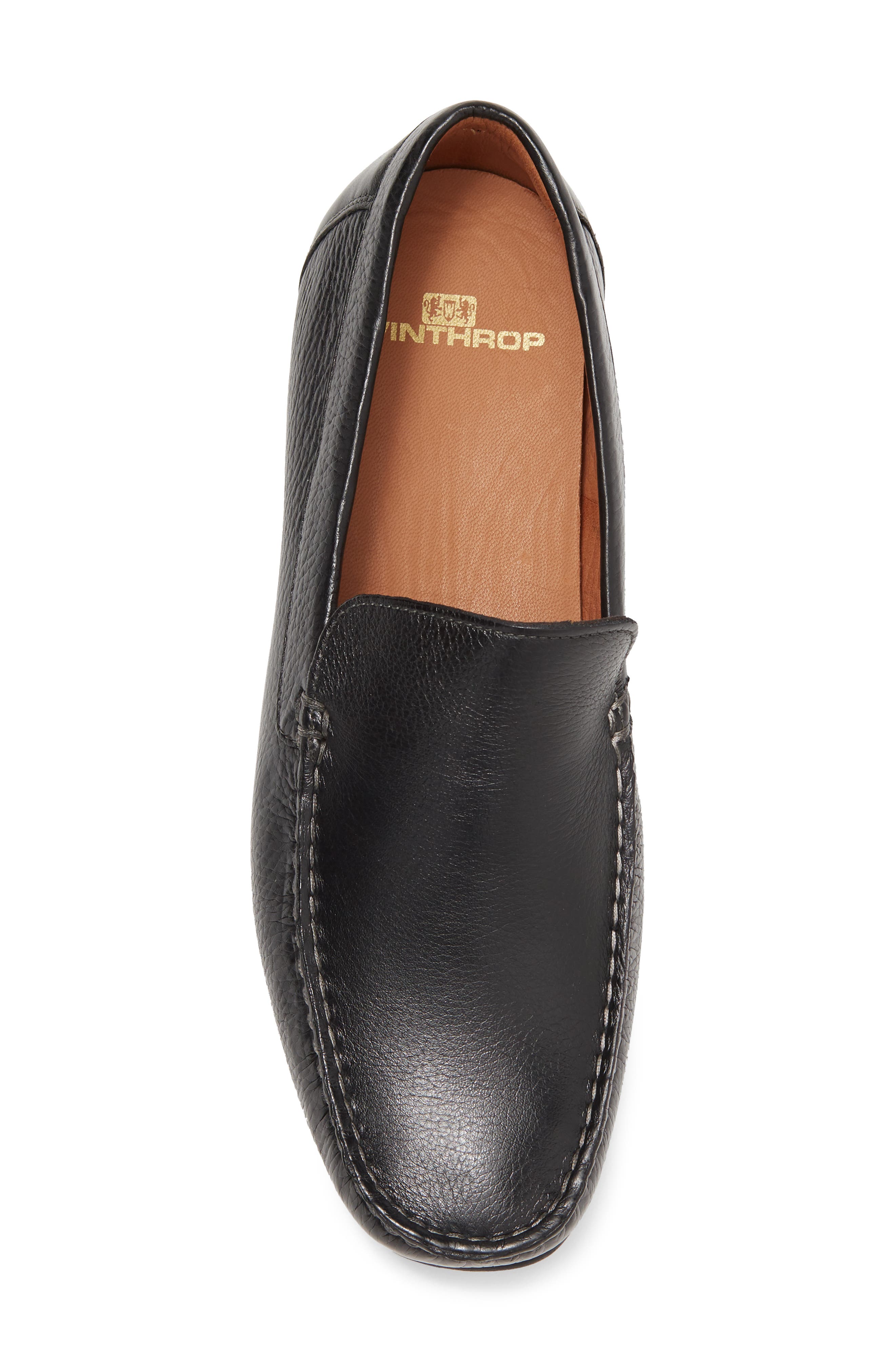WINTHROP Daytona Loafer, Alternate, color, Black