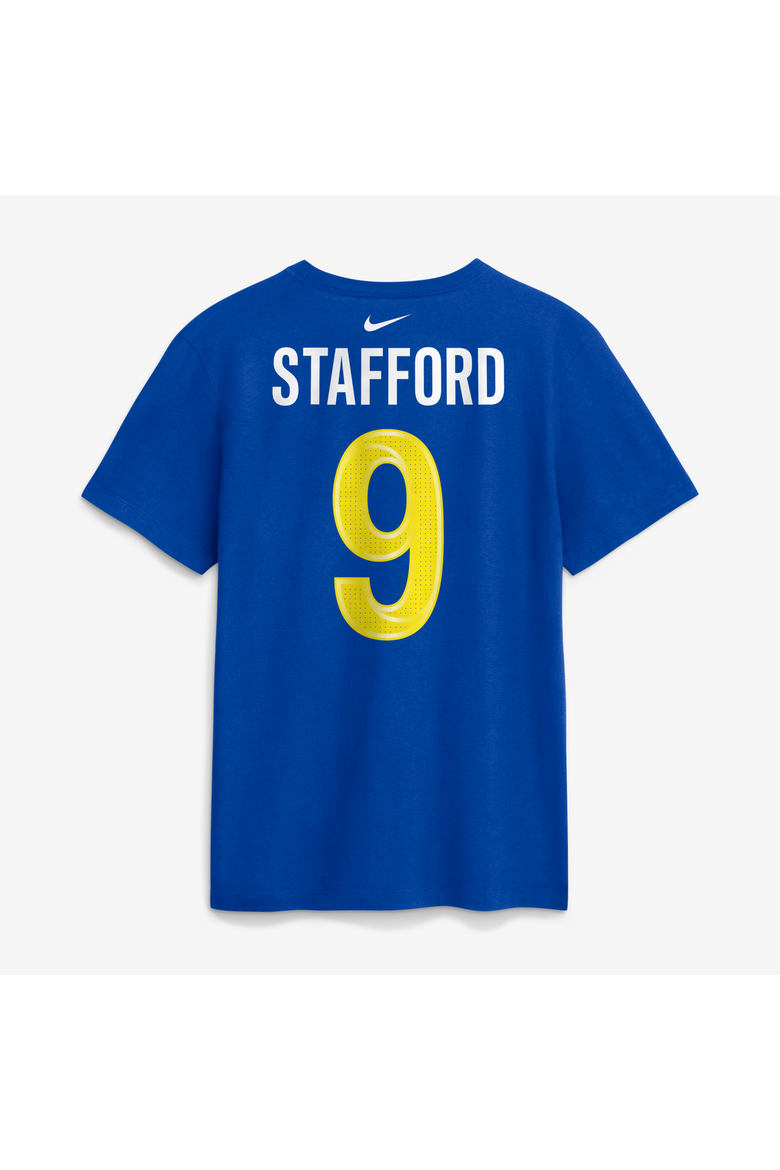 Men's Nike Matthew Stafford Royal Los Angeles Rams Name & Number T-Shirt, Alternate, color, Royal
