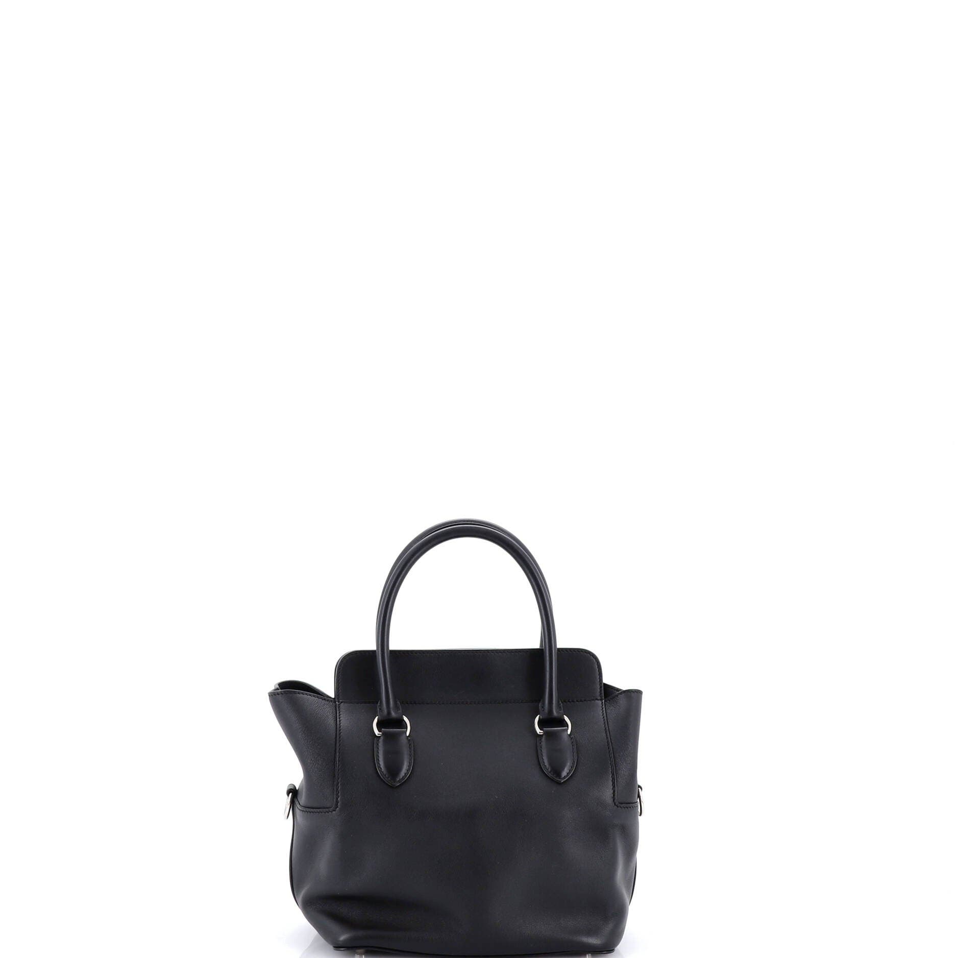 Pre-Owned Hermes Toolbox Bag Swift 20, Alternate, color, Noir