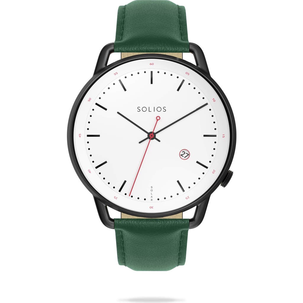 Solios Watches The Solar Curve | White Dial