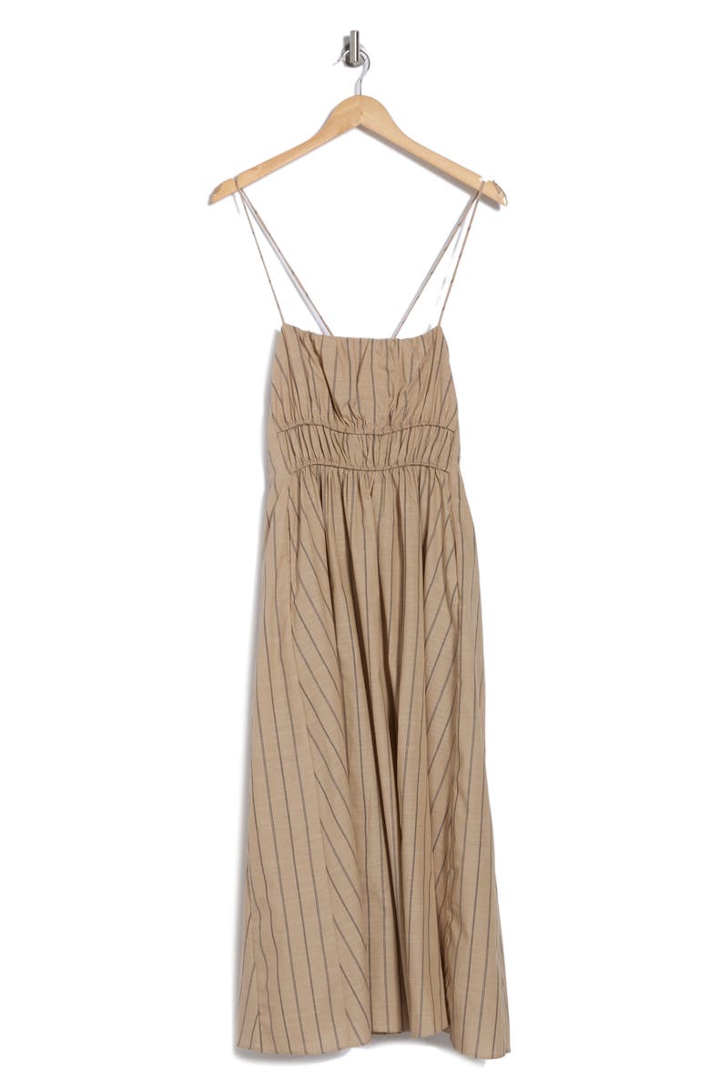 LUMIERE Spaghetti Strap Cotton Sundress, Alternate, color,