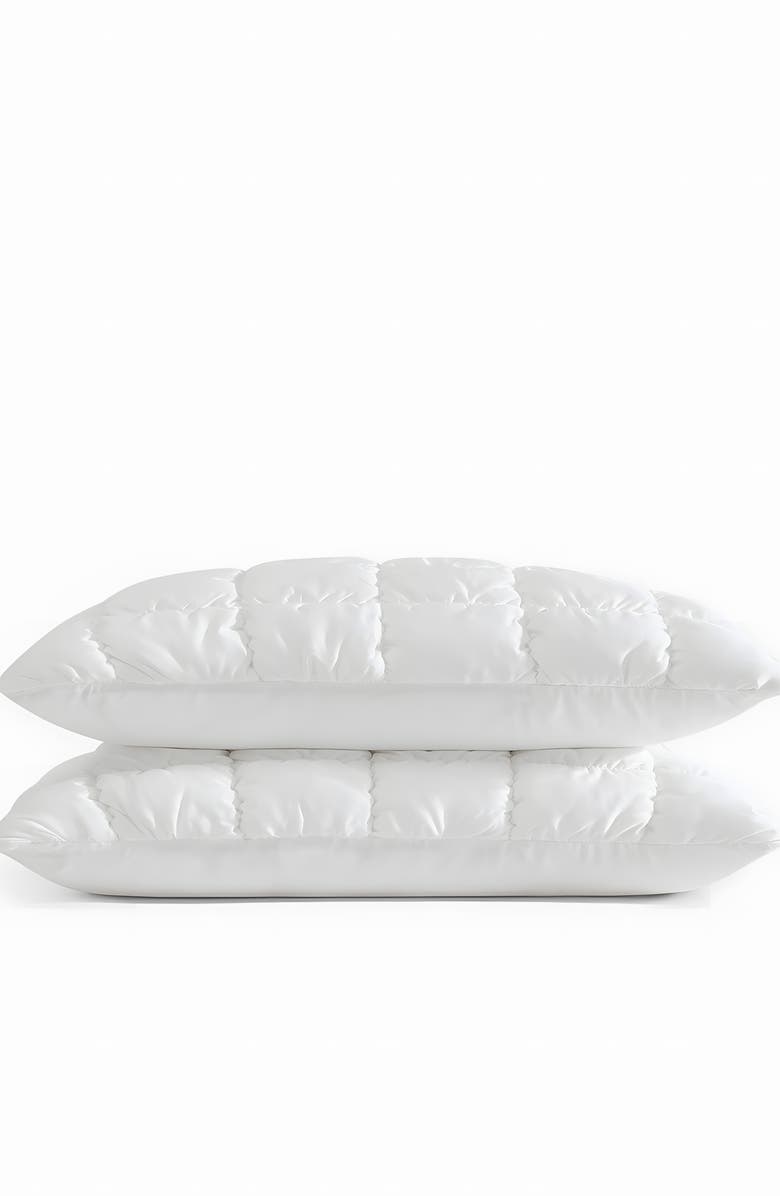 Sunday Citizen Puff Squares Set of 2 Pillow Shams, Alternate, color,