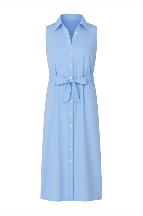The Sleeveless Midi Dress