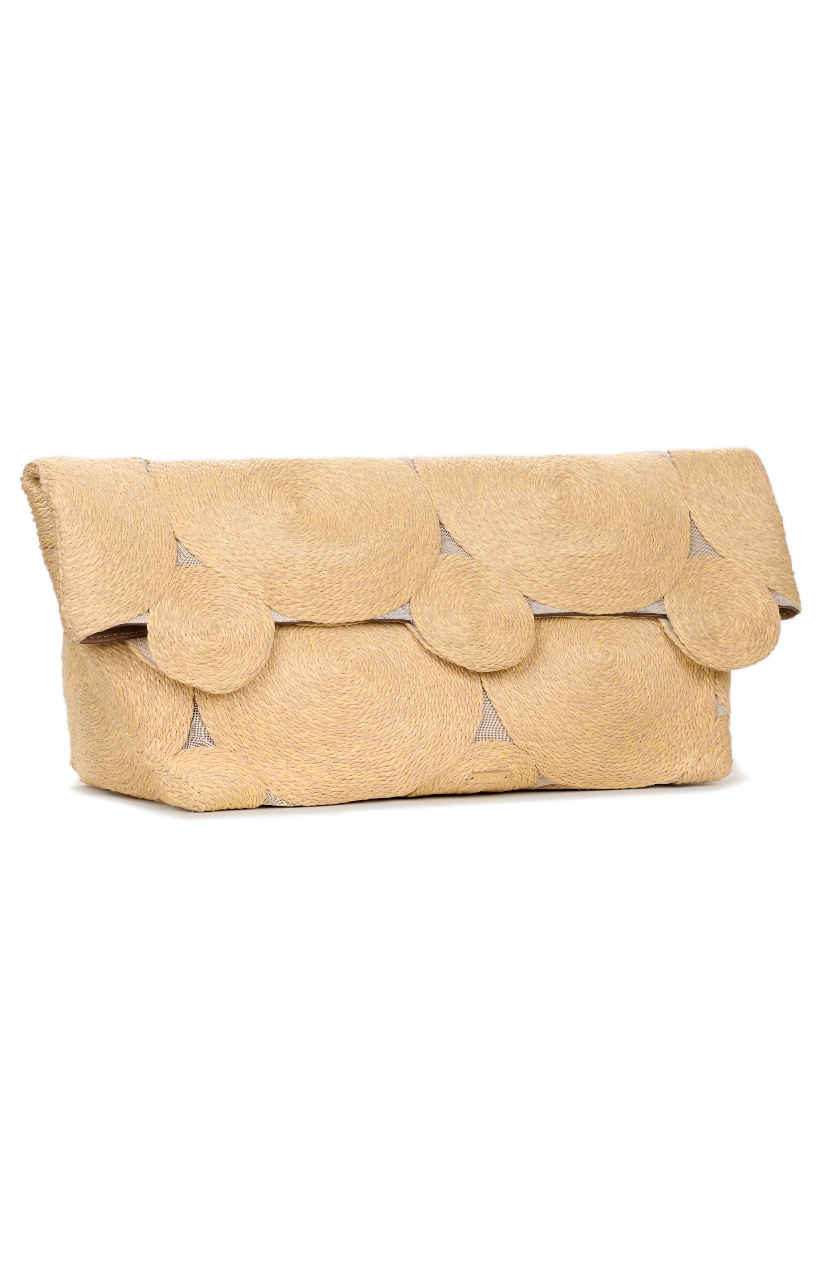 Cult Gaia Brynn Clutch, Alternate, color, Natural