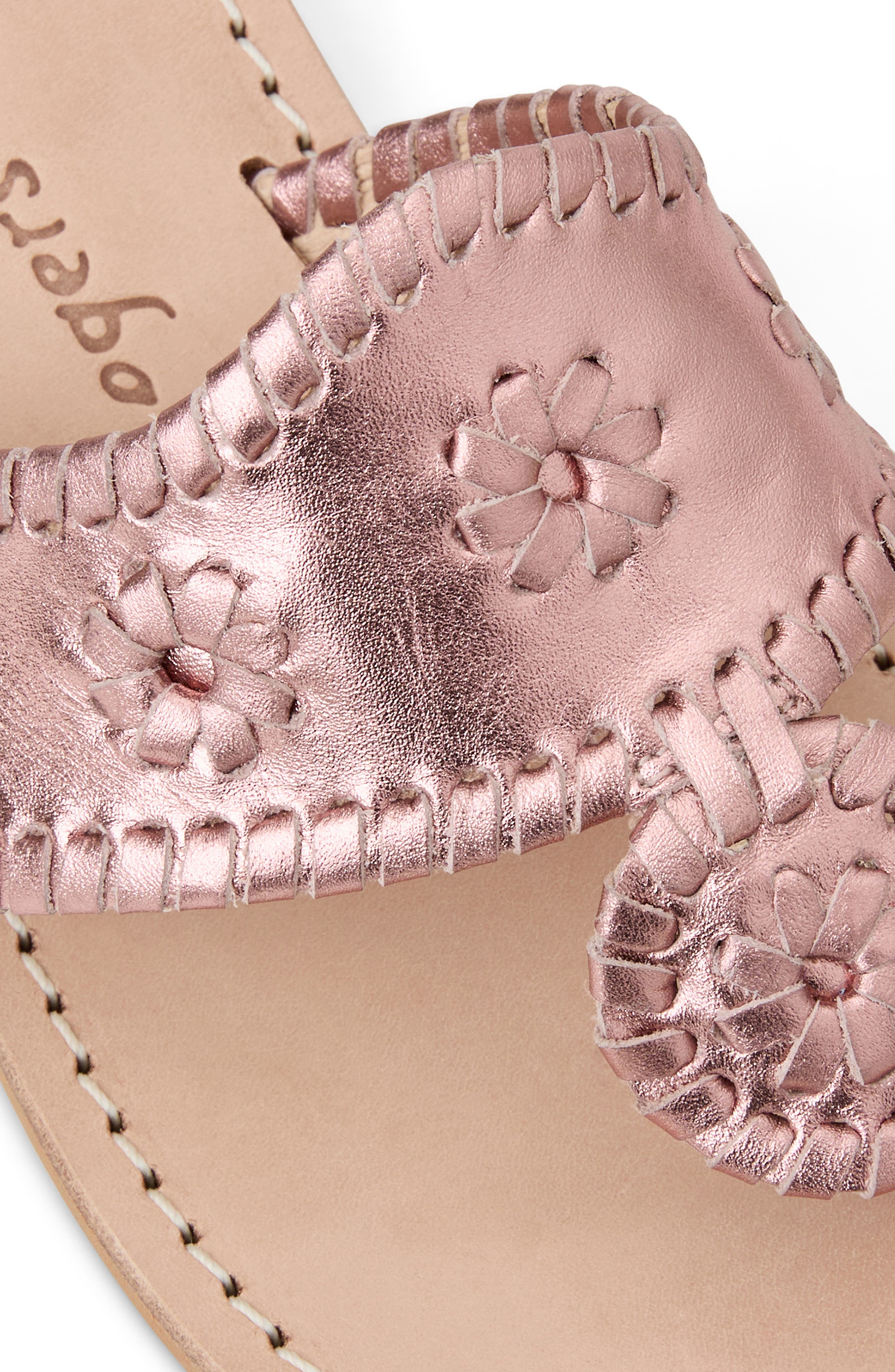 Jacks Flat Sandal, Alternate, color, ROSE QUARTZ
