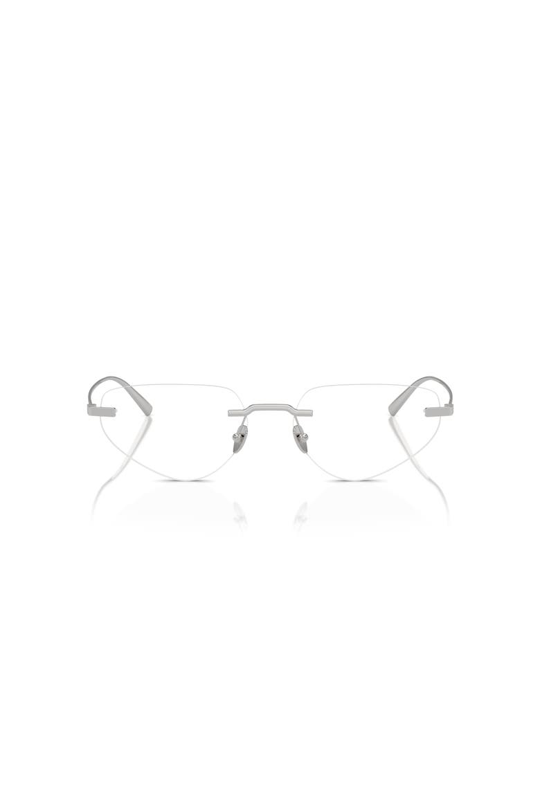57mm Irregular optical glasses, Alternate, color, Silver