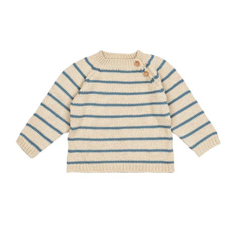 Stripe Crew Neck Sweater (Toddler 
Little Kid)