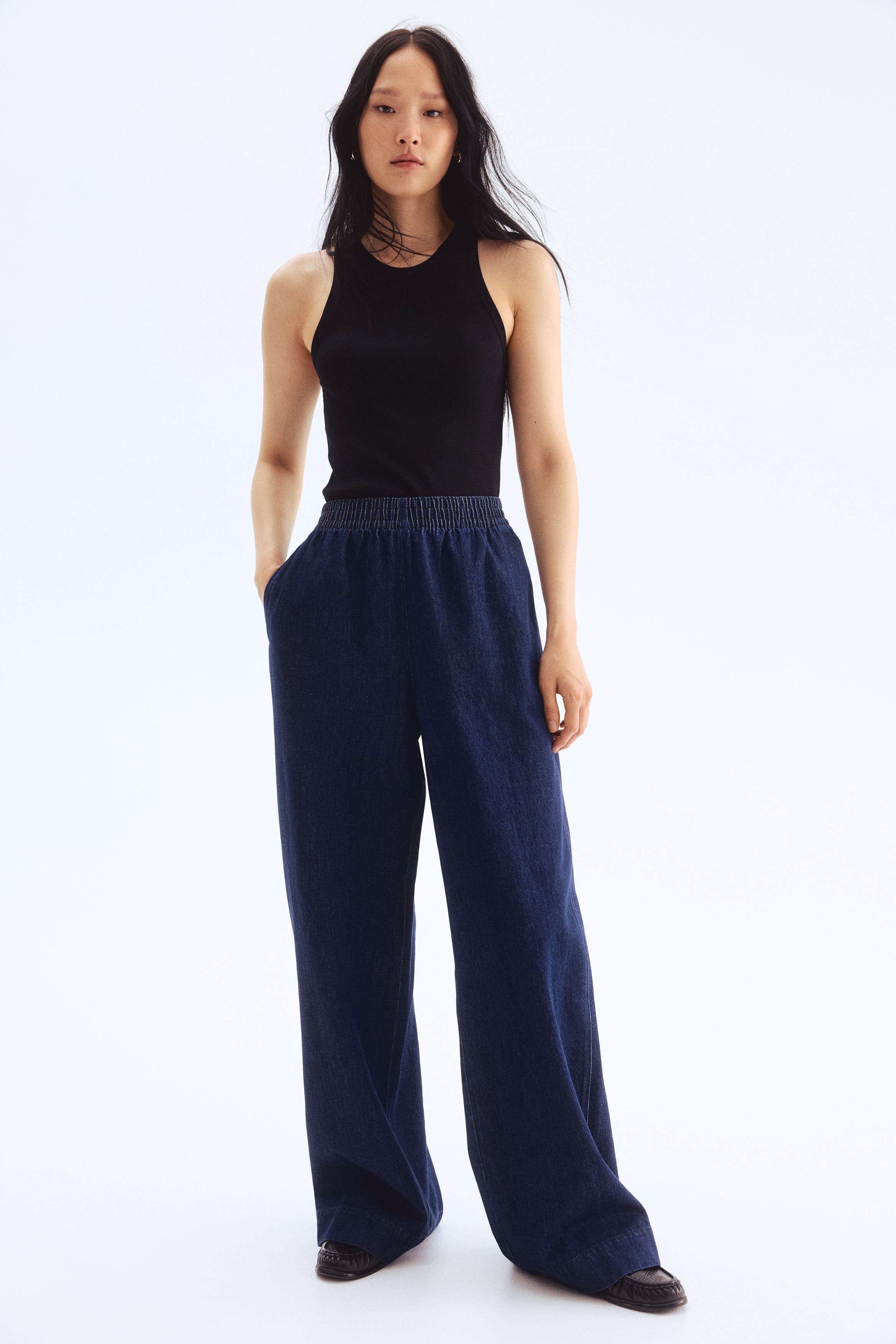 Pull-on Denim Trousers - image 2