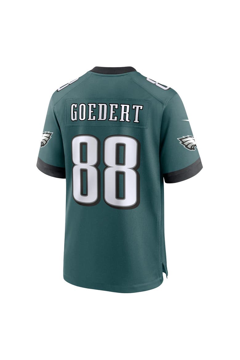 Men's Nike Dallas Goedert Midnight Green Philadelphia Eagles Team Game Jersey, Alternate, color, Green