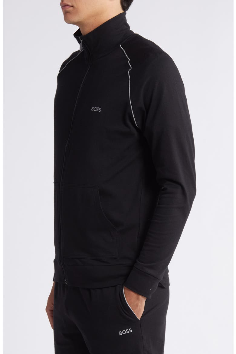 Mix Match Zip Jacket, Alternate, color, BLK