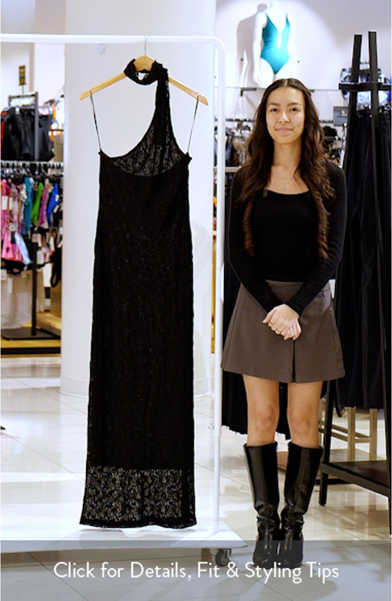 Lux Lace Maxi Dress, sales video thumbnail