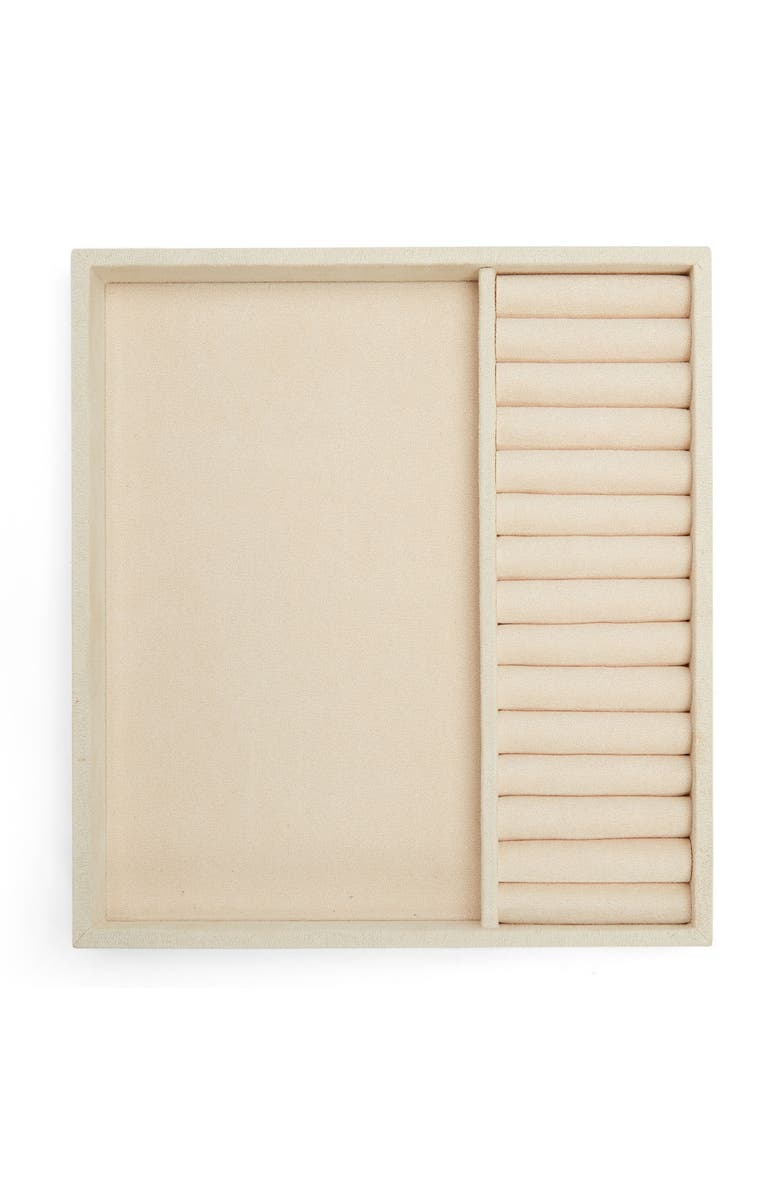 WOLF Vault Half Insert - Ring Multi Compartment, Main, color, Beige