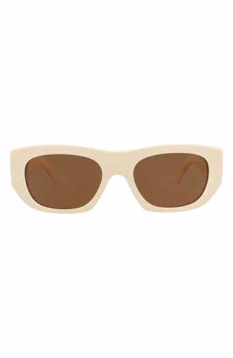 McQueen 54mm Square Sunglasses