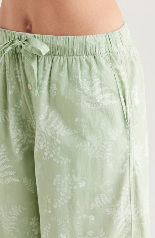 Nordstrom Cotton Pajamas In Green