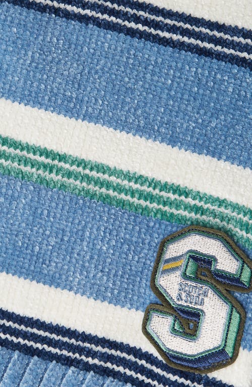 Scotch & Soda Kids' Crewneck Sweater In Blue