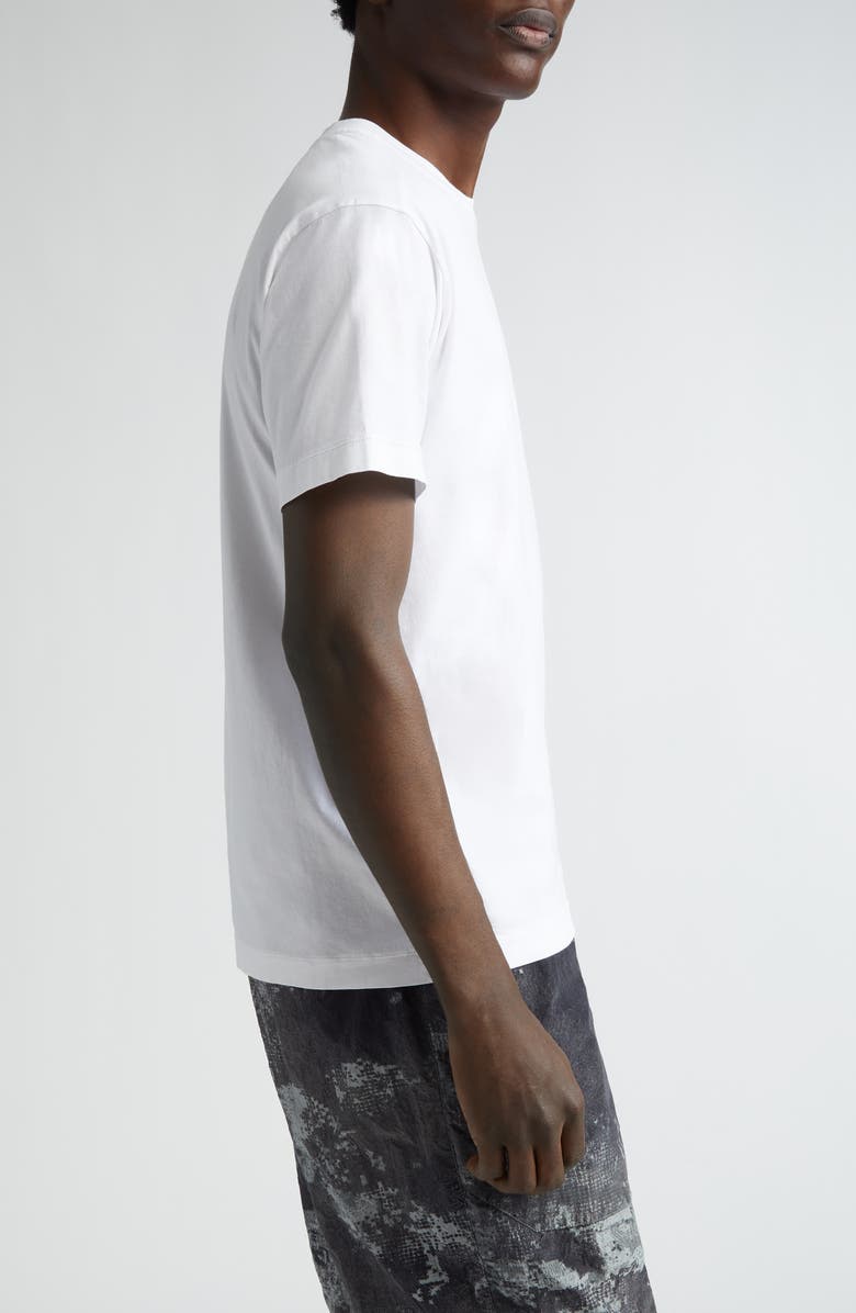 Stone Island Garment Dyed Cotton Jersey T-Shirt, Alternate, color, White
