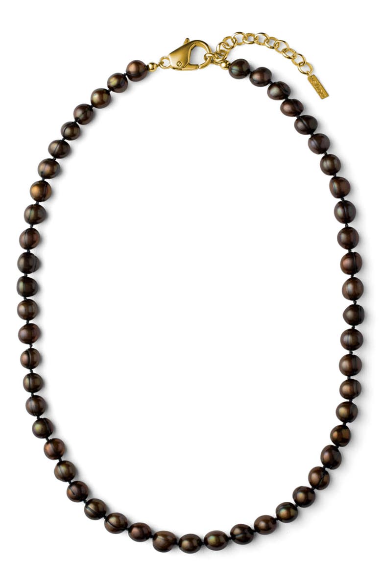 Éliou Kala Peacock Freshwater Pearl Necklace, Main, color,