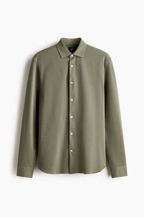 Four-way Stretch Slim Fit Shirt