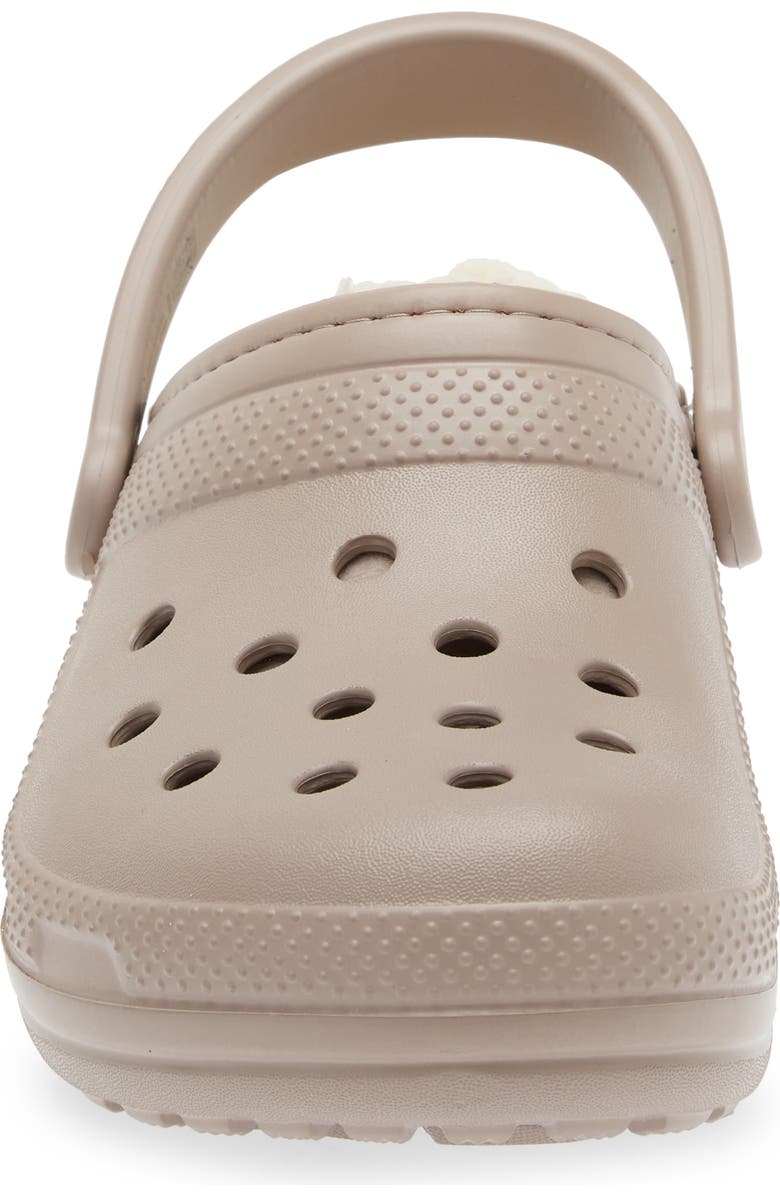 CROCS <sup>™</sup> Classic Lined Slipper, Alternate, color, Mushroom/ Bone