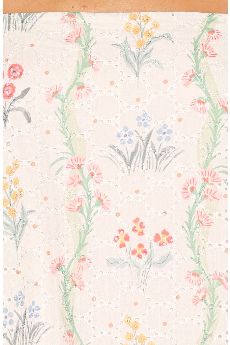 Evaline Maxi Dress, Alternate, color, WHITE FLORAL
