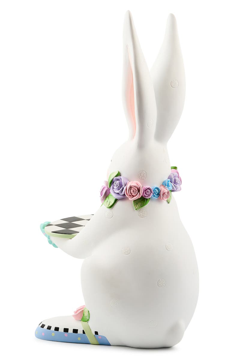 MACKENZIE CHILDS Patience Brewster Rabbit Butler, Alternate, color, White