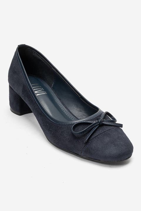 Leslie Block Heel Pump