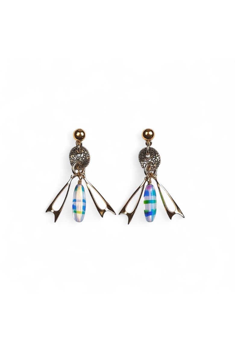 Flwr Chyld Earrings, Alternate, color, Multicolor