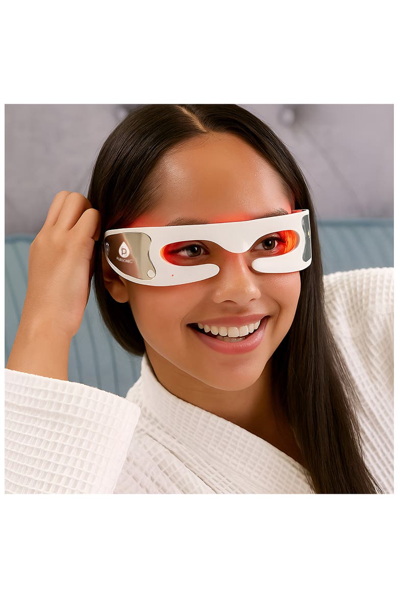 Advanced Restoration LED Light Eye Mask, Alternate, color, WHITE