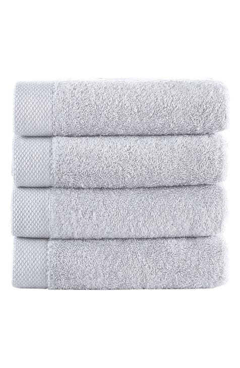 Solid Signature 4-Pack Turkish Cotton Washcloths