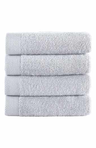 Brooks Brothers Signature 4-Piece Turkish Cotton Hand Towels