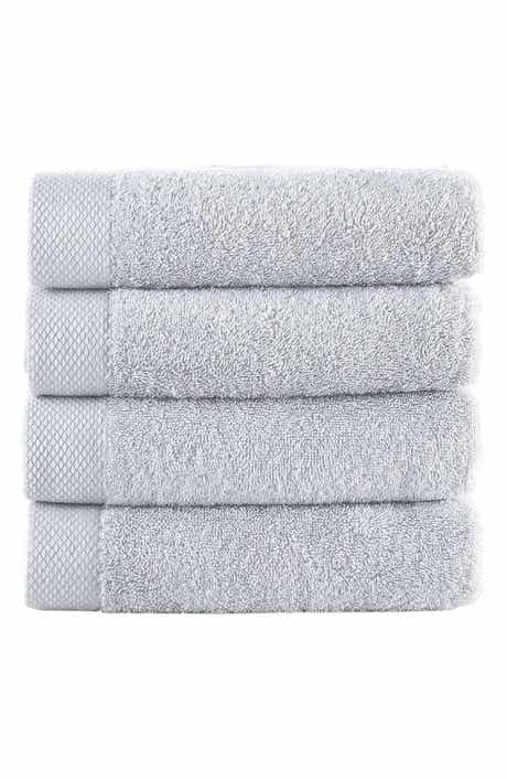 Brooks Brothers Signature 4-Piece Turkish Cotton Hand Towels