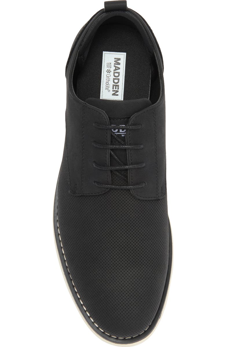 Steve Madden Sammir Derby, Alternate, color, Black Suede Pu