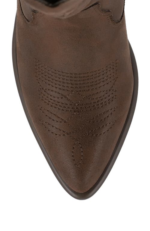Mia Caela Western Boot In Brown