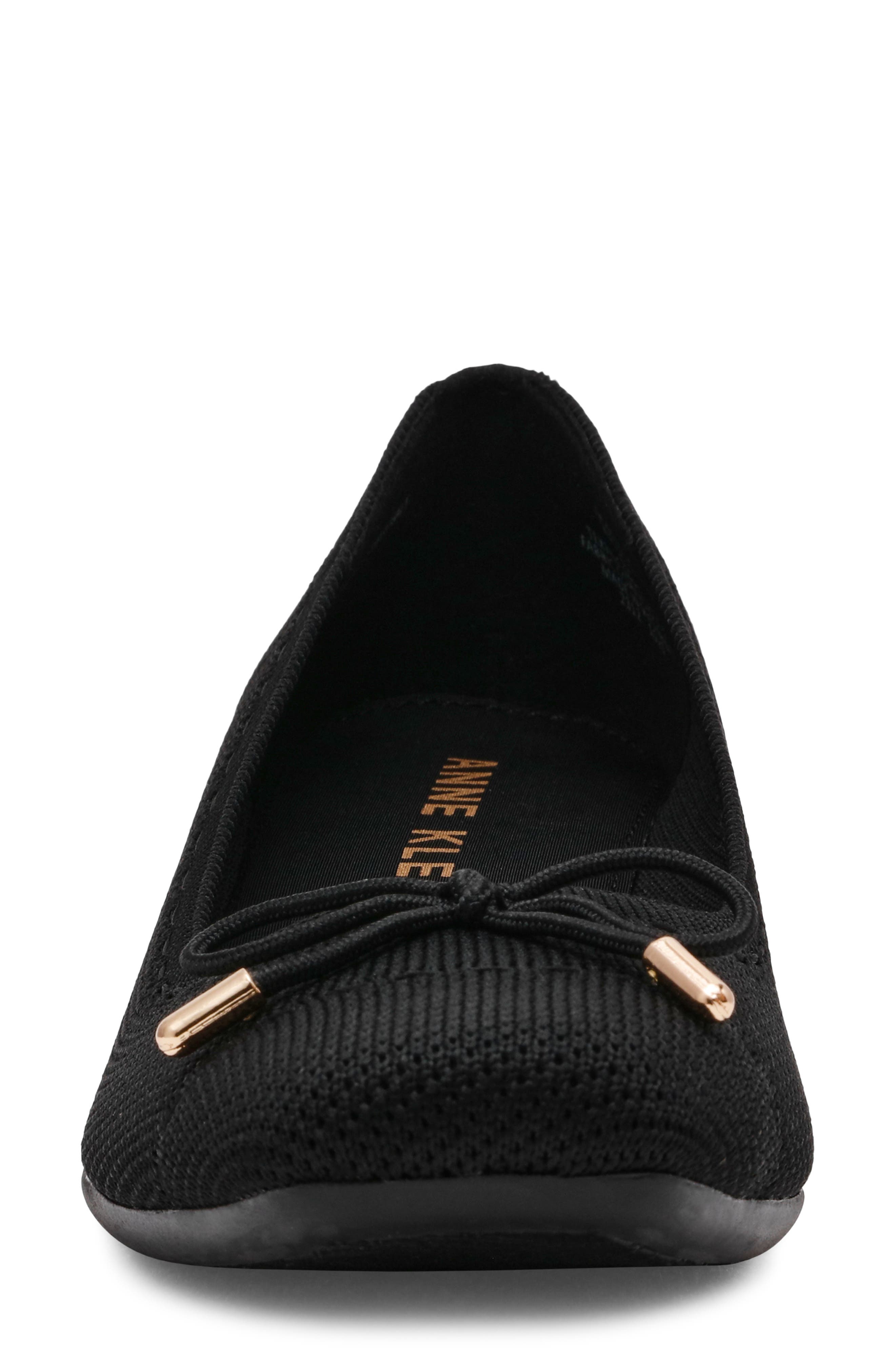 Anne Klein Wesson Wedge Pump, Alternate, color, Black/ Black