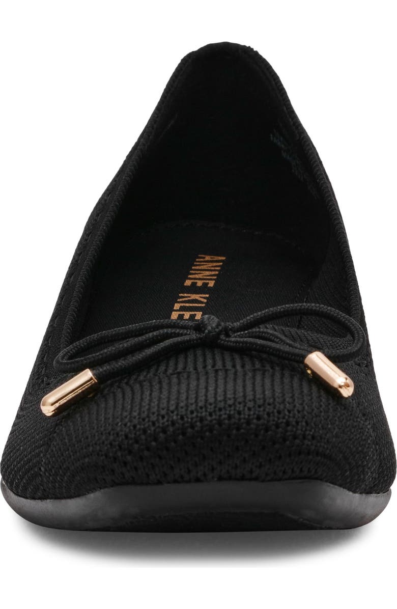 Anne Klein Wesson Wedge Pump, Alternate, color, Black/ Black
