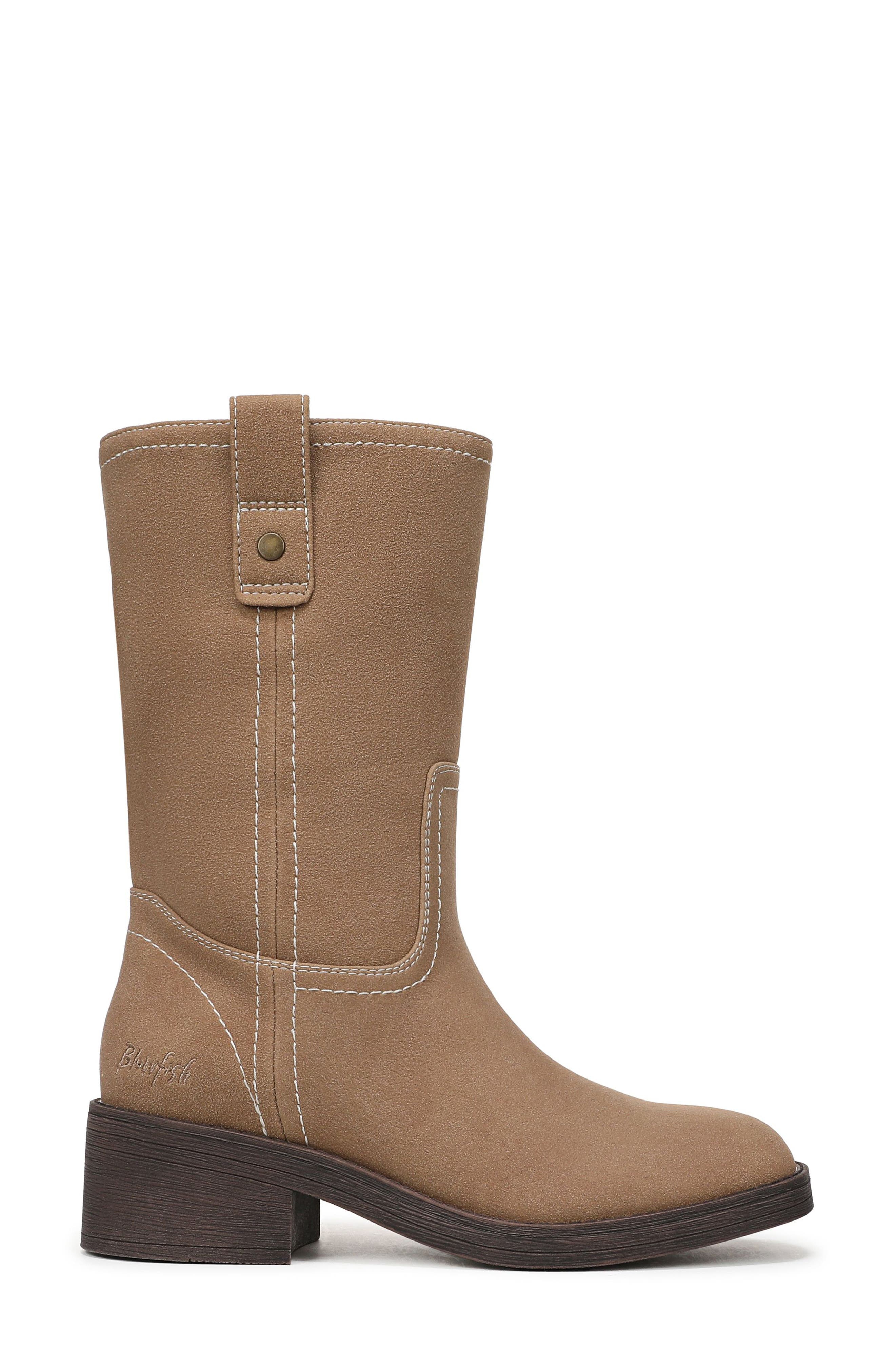 Nomadic Knee High Boot, Alternate, color, SAND FAUX LEATHER