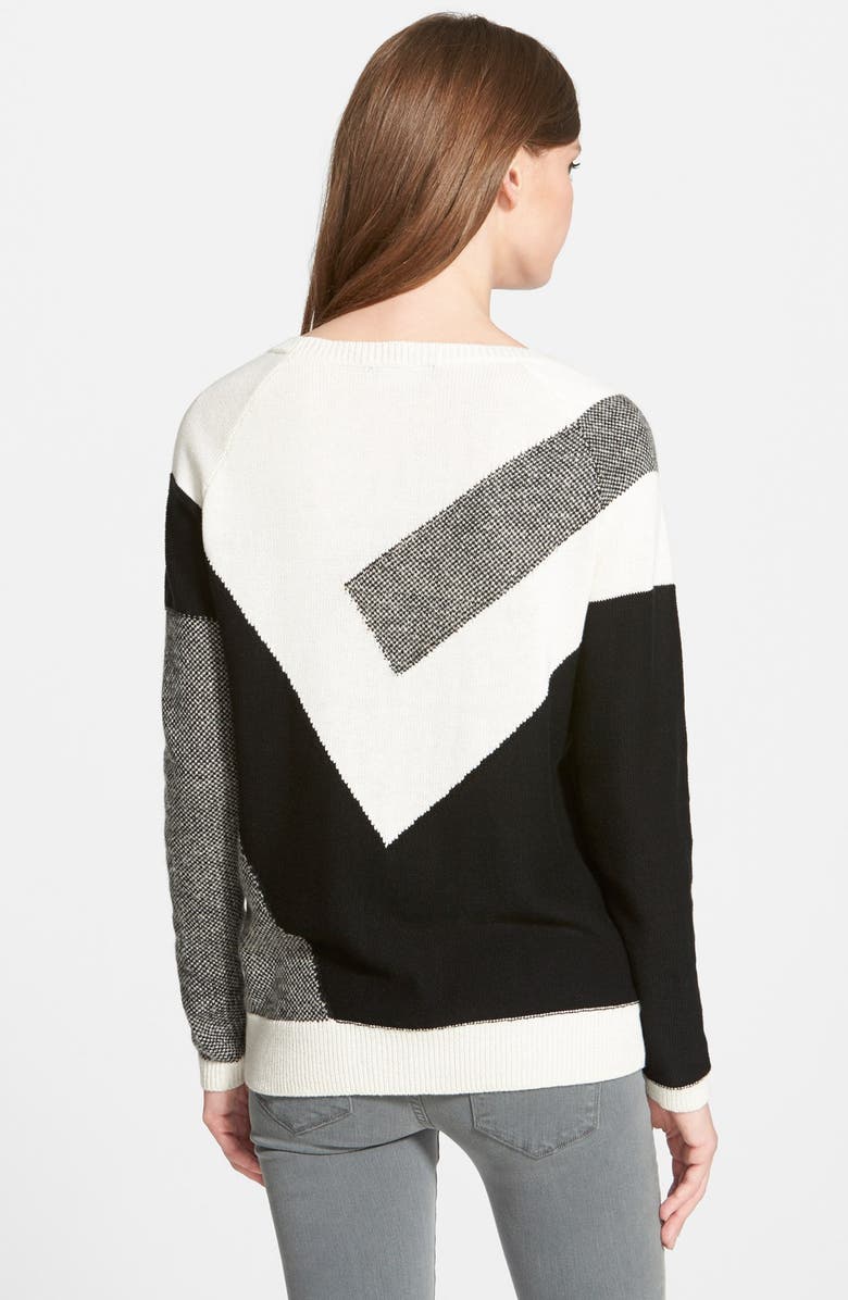 Trouvé Abstract Pattern Sweater, Alternate, color, 