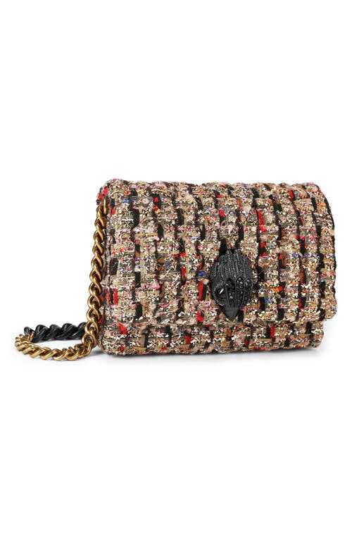Kurt Geiger London Mini Kensington Multicolored Crossbody Bag In Yellow