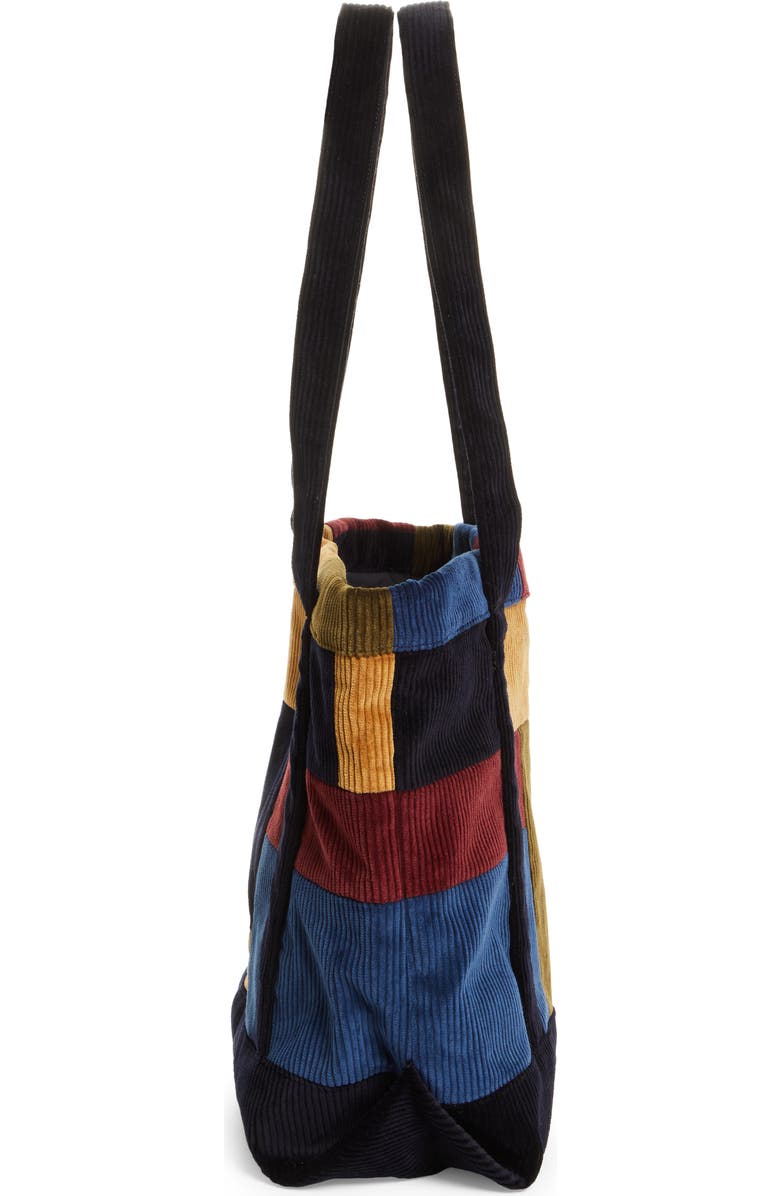 Baracuta x Noah Patchwork Corduroy Tote, Alternate, color,