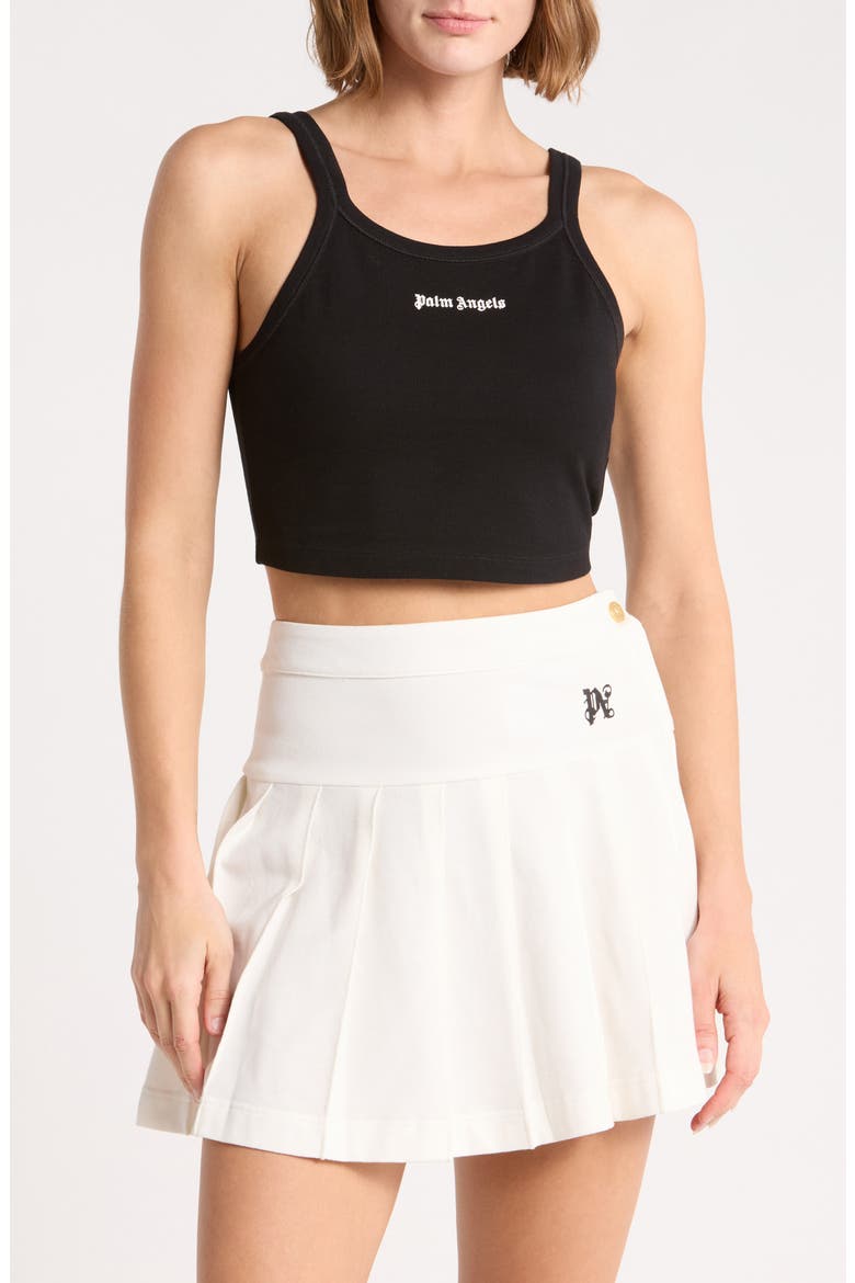 Logo Tank Top, Main, color, BLACK/WHITE