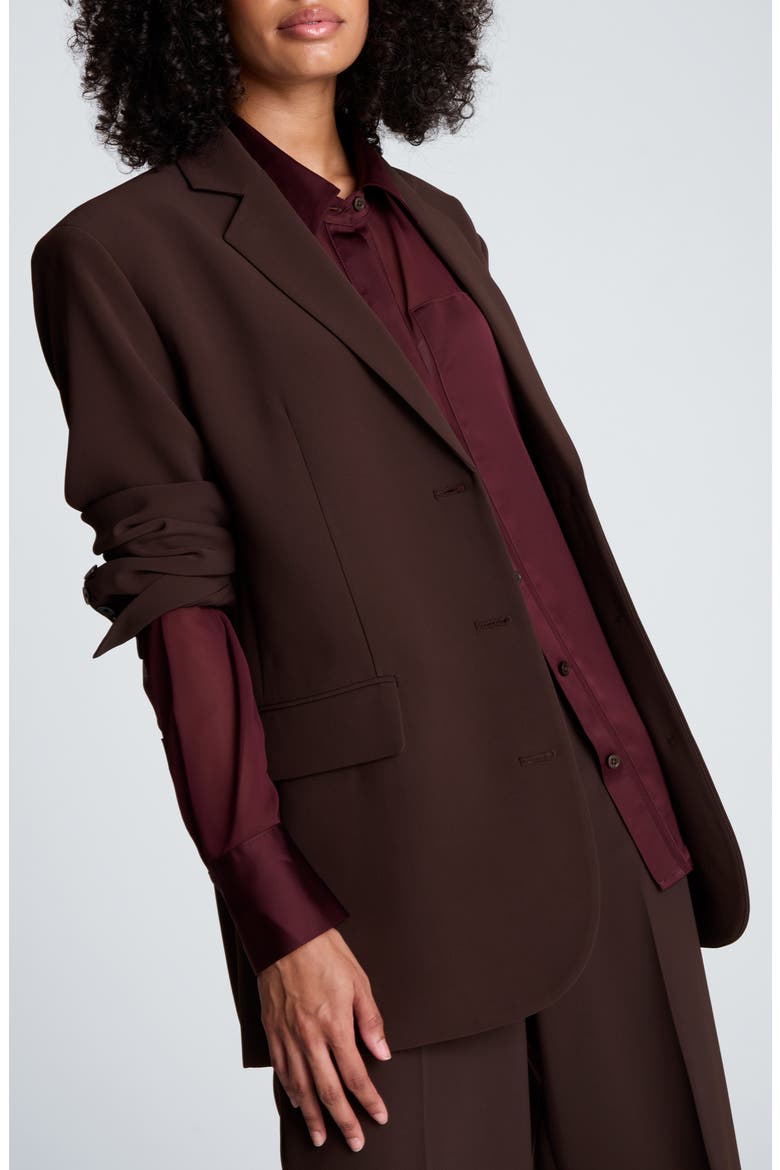Boyfriend Blazer, Alternate, color, MEDIUM BARK