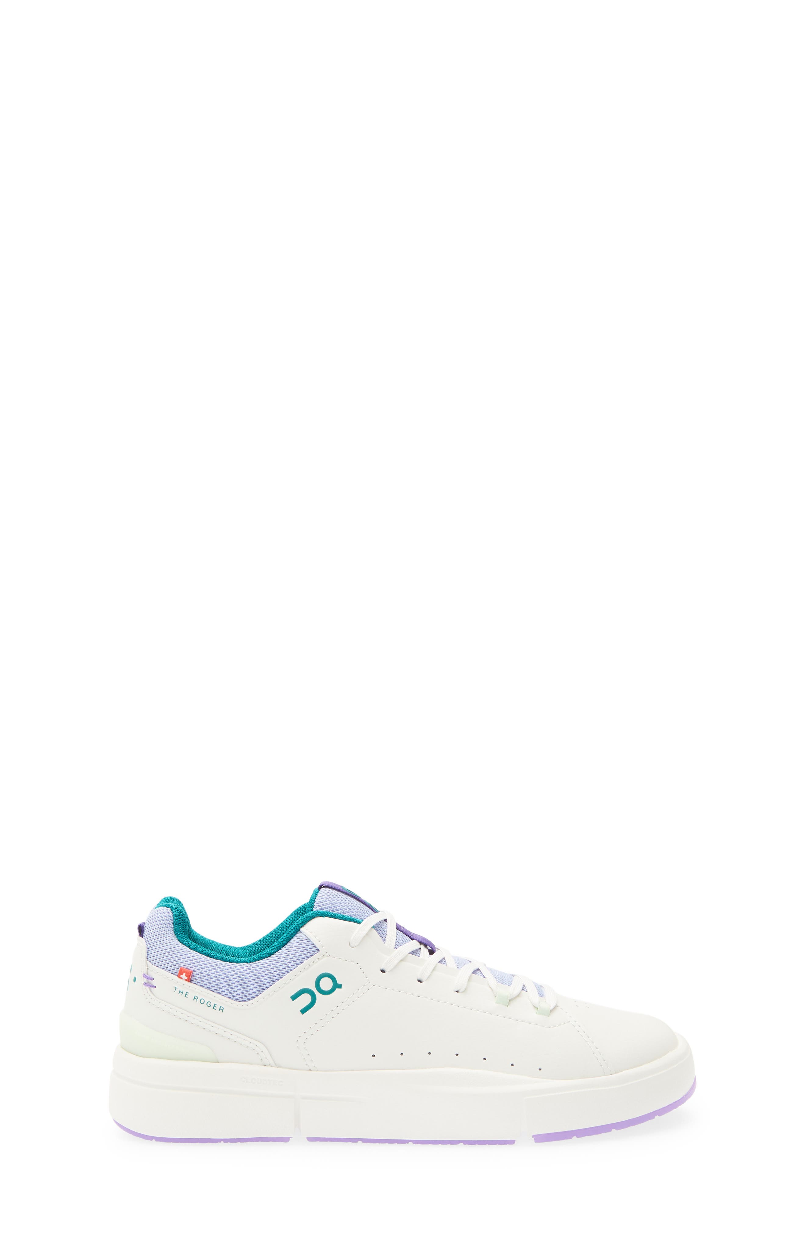 Kids' THE ROGER Youth Tennis Sneaker, Alternate, color, IVORY/ NEEM